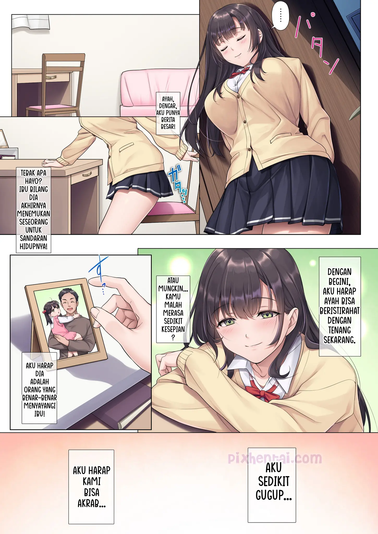 Komik hentai xxx manga sex bokep Otou-san Yamete Ayah Tiri baru pilihan Ibu 9